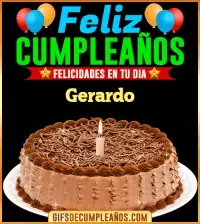 GIF Felicidades en tu día Gerardo